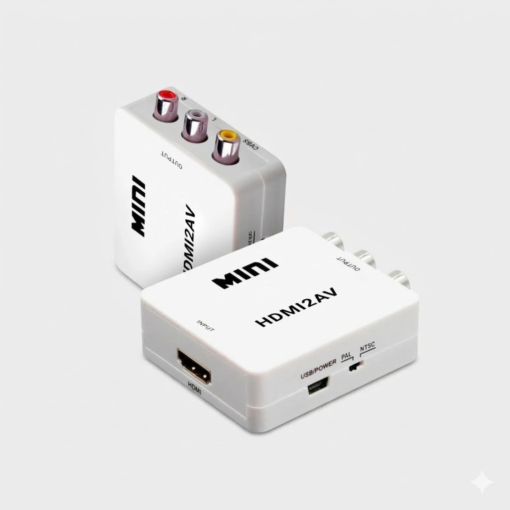 CONVERSOR HDTV A AV RCA TREQA