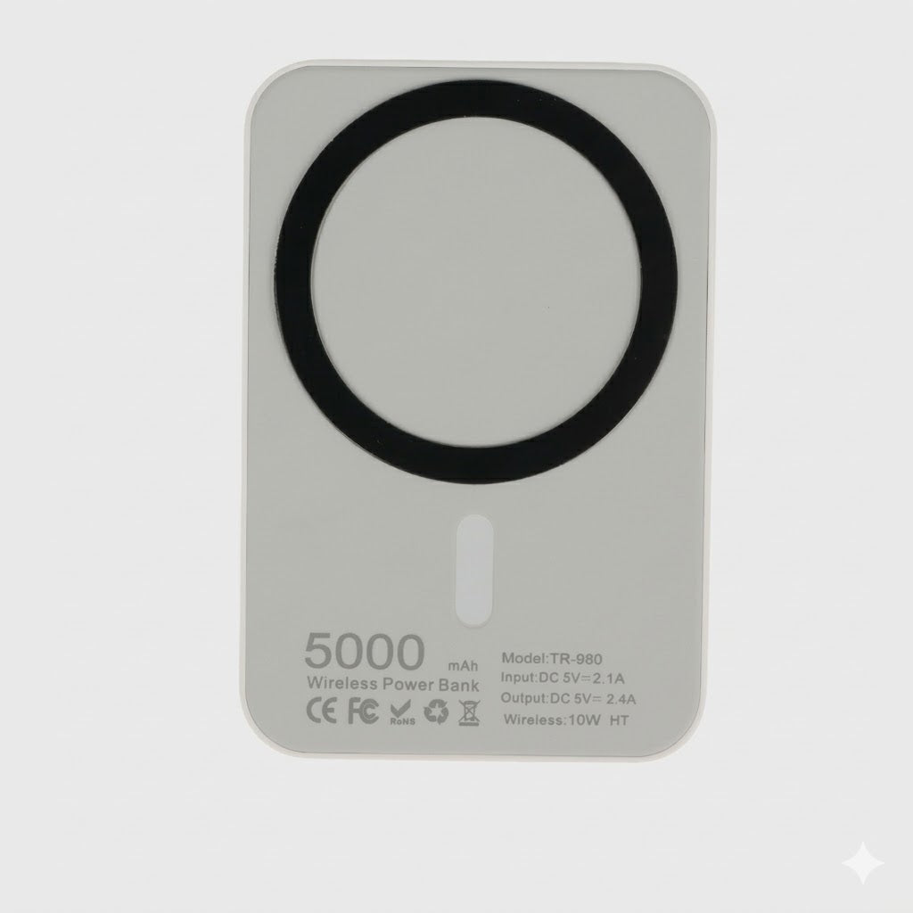 POWER BANK DE CARGA MAGNETICA 5000MAH