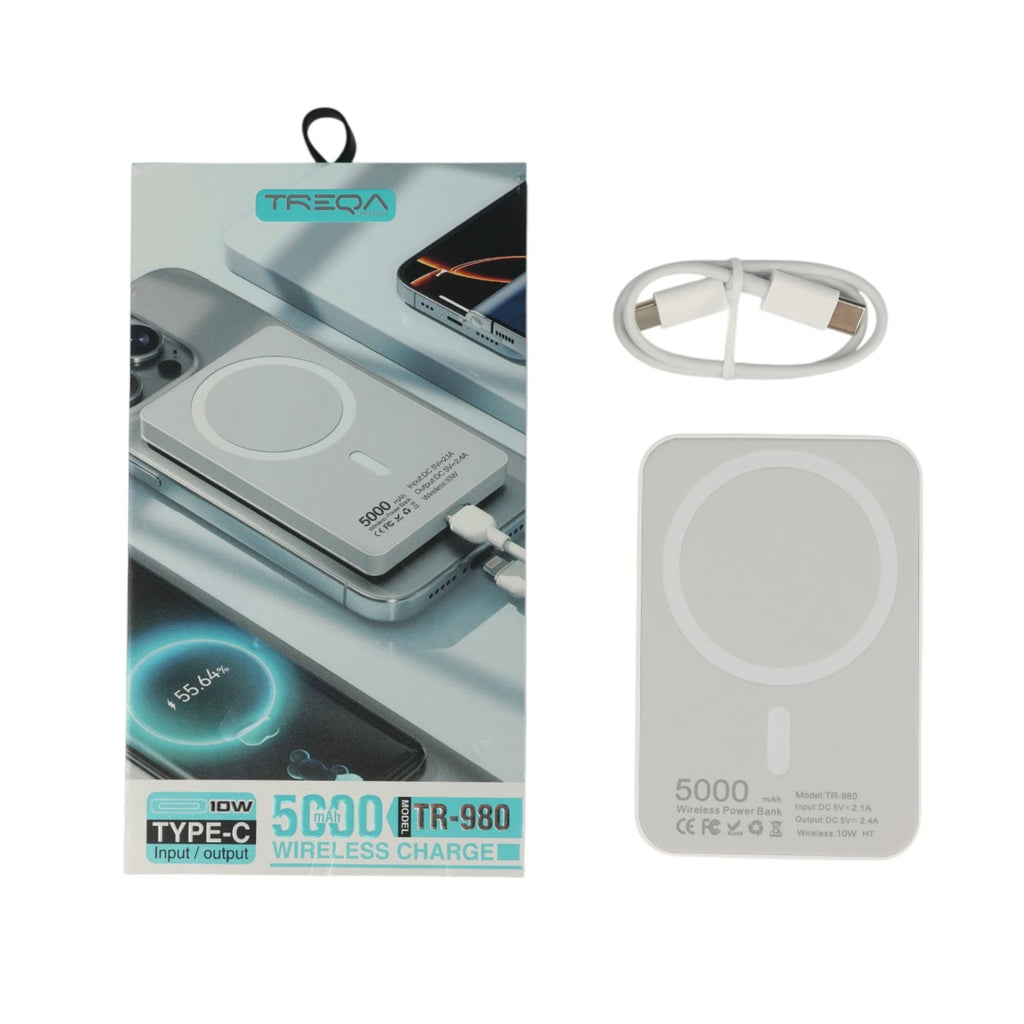 POWER BANK DE CARGA MAGNETICA 5000MAH
