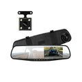 ESPEJO RETROVISOR CON CÁMARA DELANTERA Y TRASERA 1080P 140°