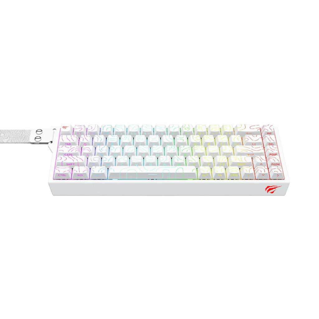 TECLADO GAMER HAVIT KB922L 65% MECANICO RGB SWITCHES MAGNETICOS