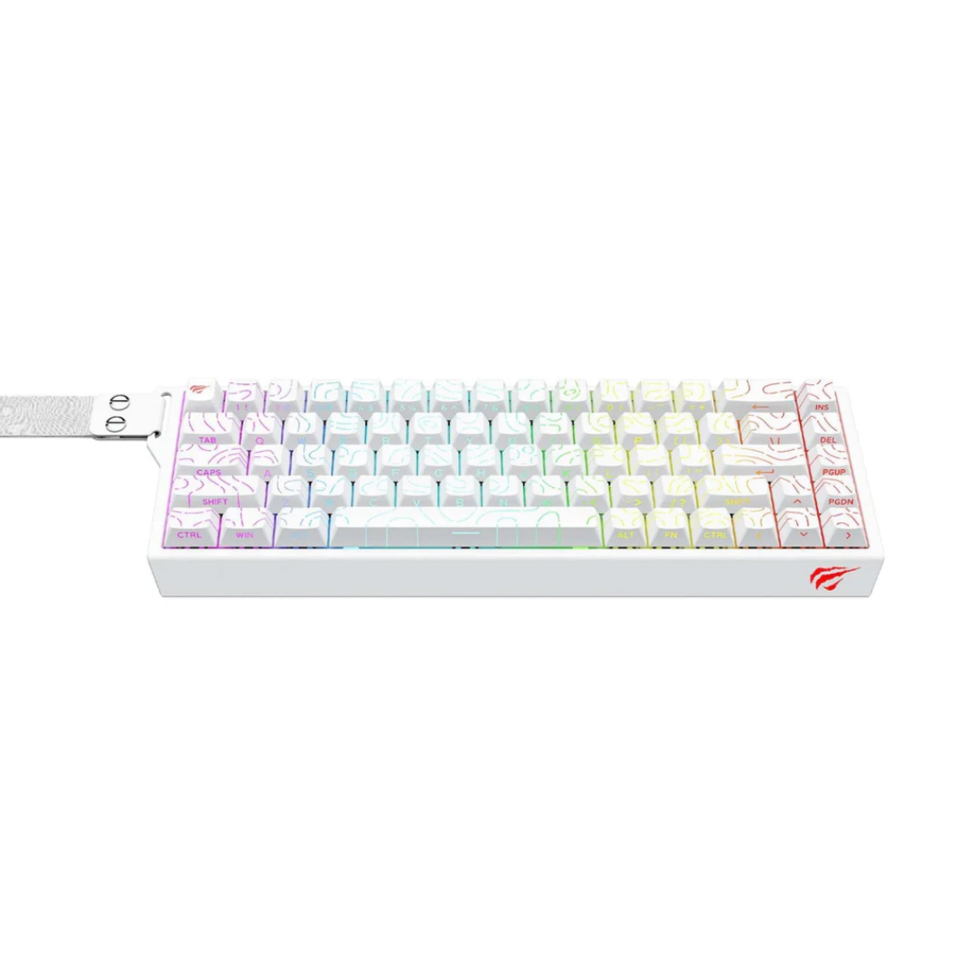 TECLADO GAMER HAVIT KB922L 65% MECANICO RGB SWITCHES MAGNETICOS